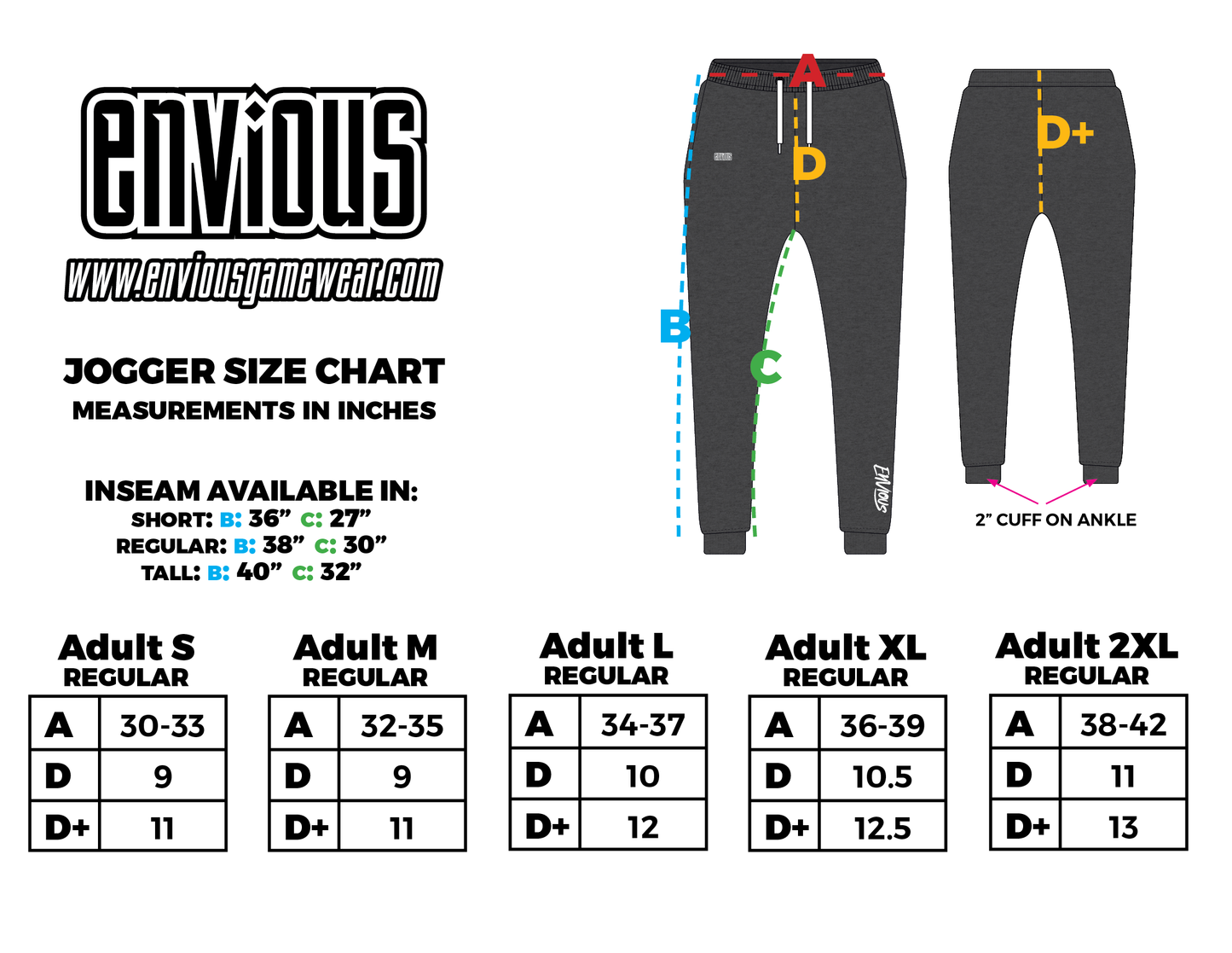 AAU College Hockey Referee Warm-up Leisure Joggers