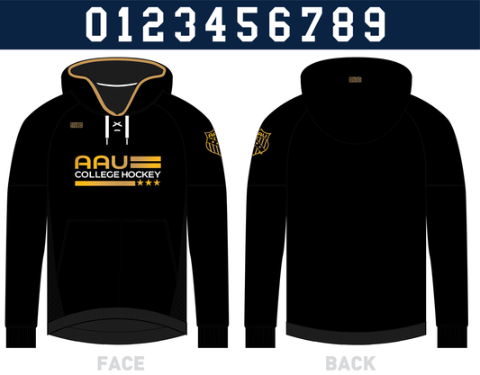 AAU College Hockey Embroidered Hoodie