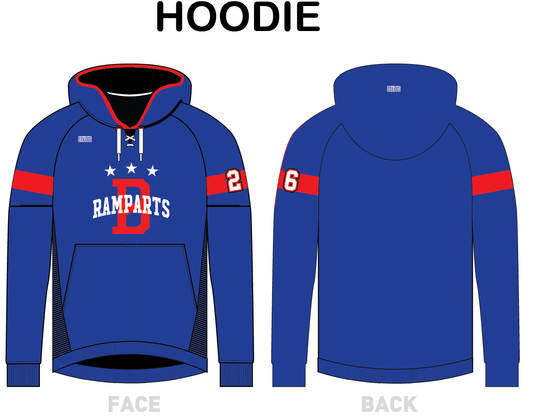 Team Vintage Hoodie (lace-neck)