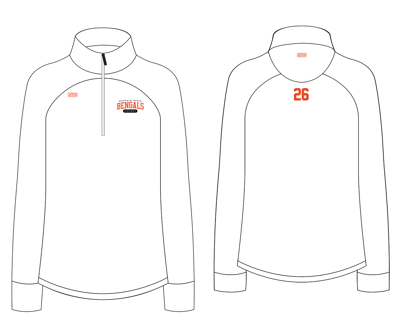 Team Half Zip
