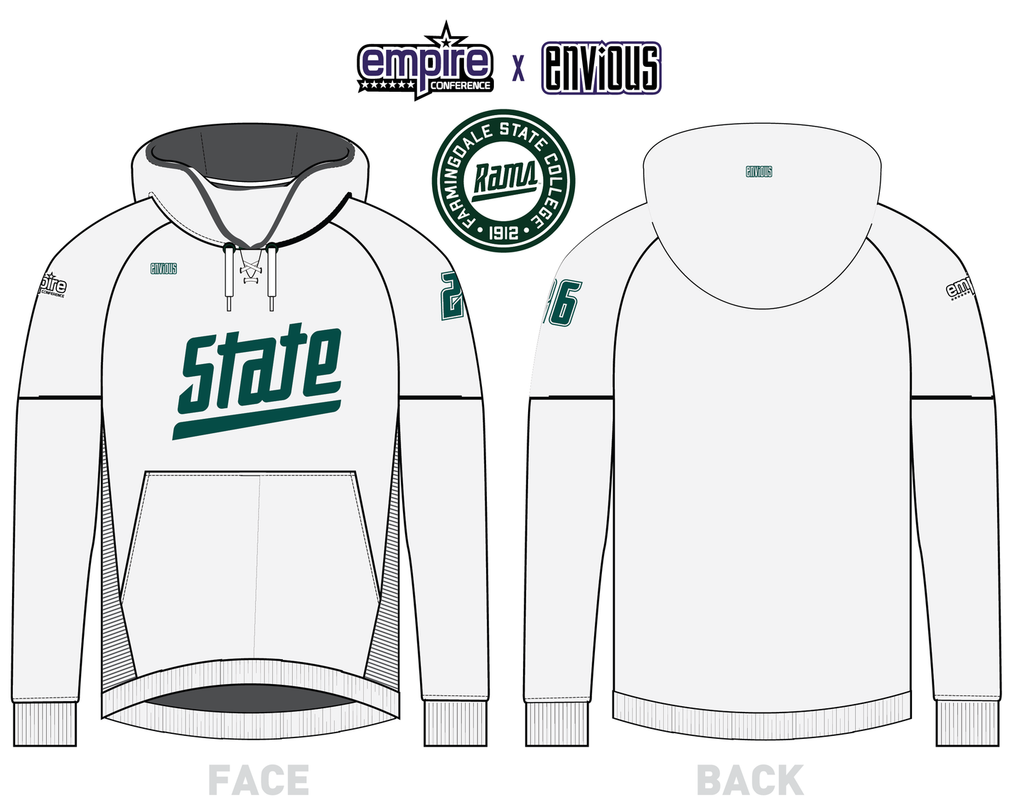 Team Hoodie (lace-neck) STATE