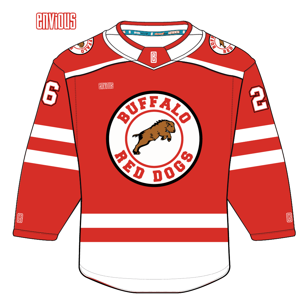 Red Dogs Replica Jersey