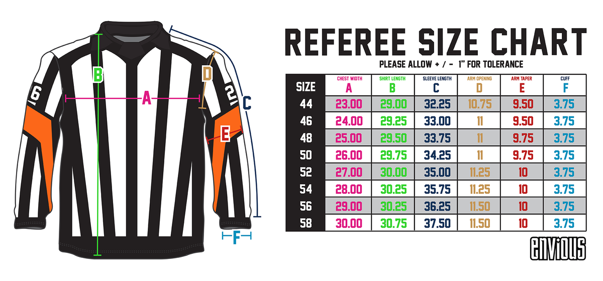 Referee Shirt USA HOCKEY STANDARD